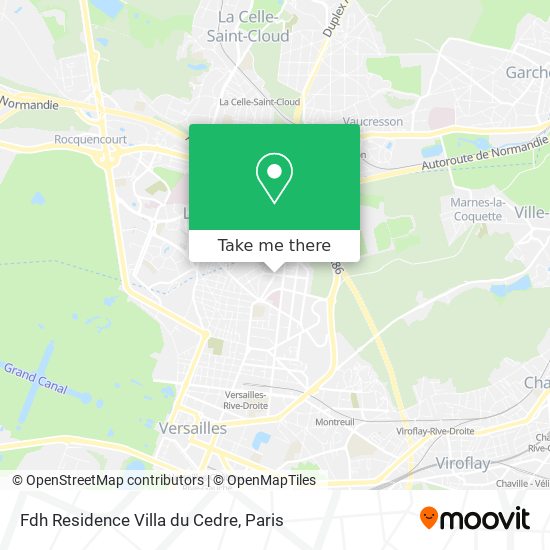 Fdh Residence Villa du Cedre map