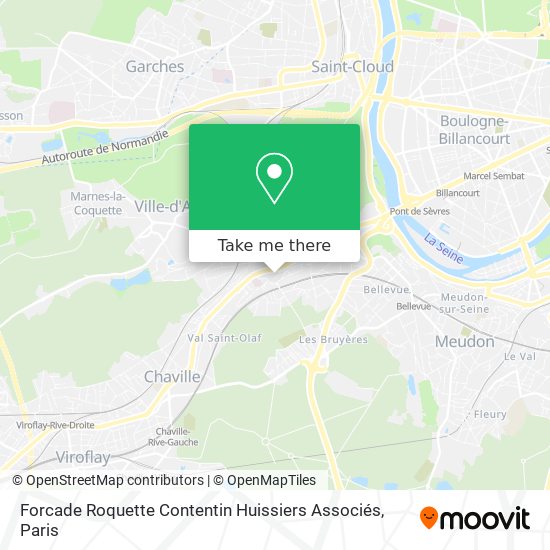 Mapa Forcade Roquette Contentin Huissiers Associés