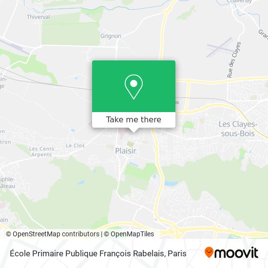 École Primaire Publique François Rabelais map