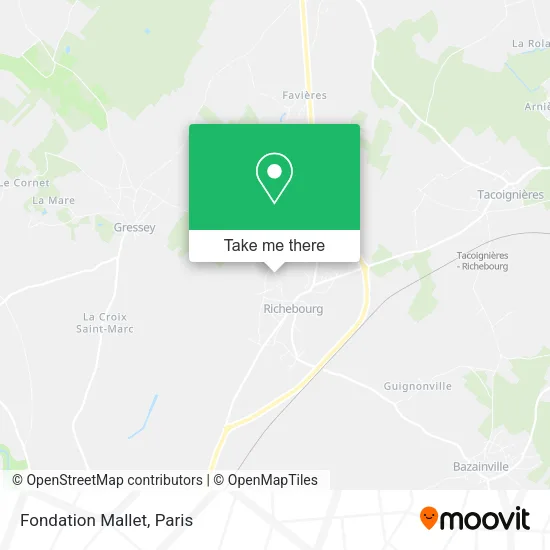 Fondation Mallet map