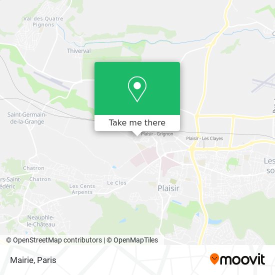 Mairie map