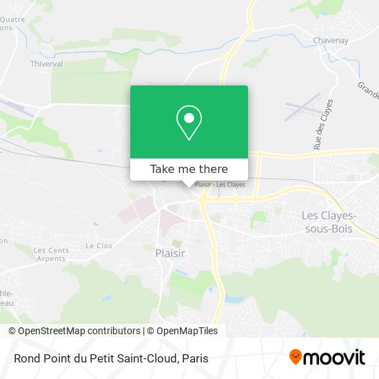 Rond Point du Petit Saint-Cloud map