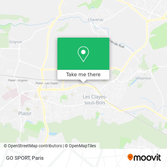 GO SPORT map