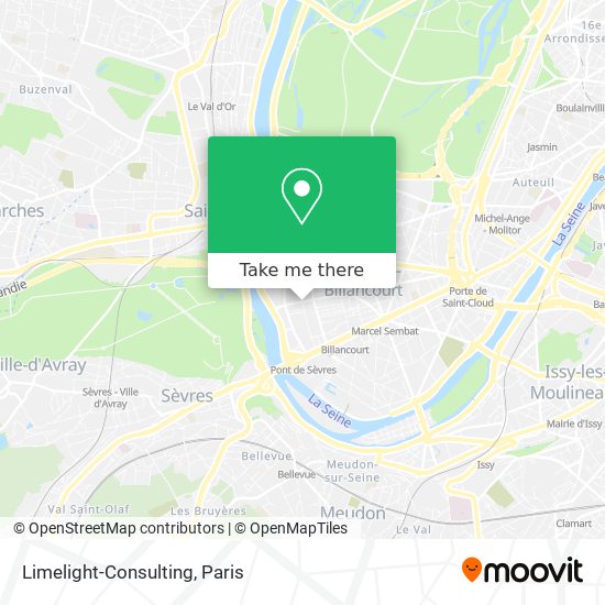 Limelight-Consulting map