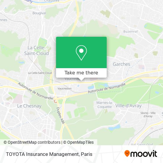 Mapa TOYOTA Insurance Management