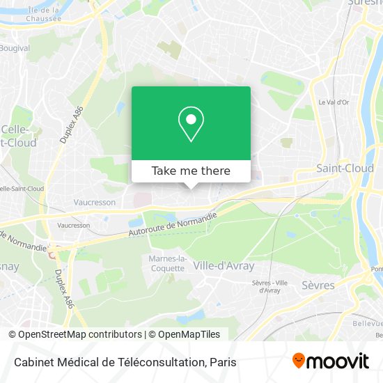 Cabinet Médical de Téléconsultation map