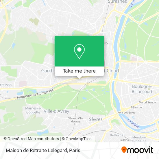 Maison de Retraite Lelegard map