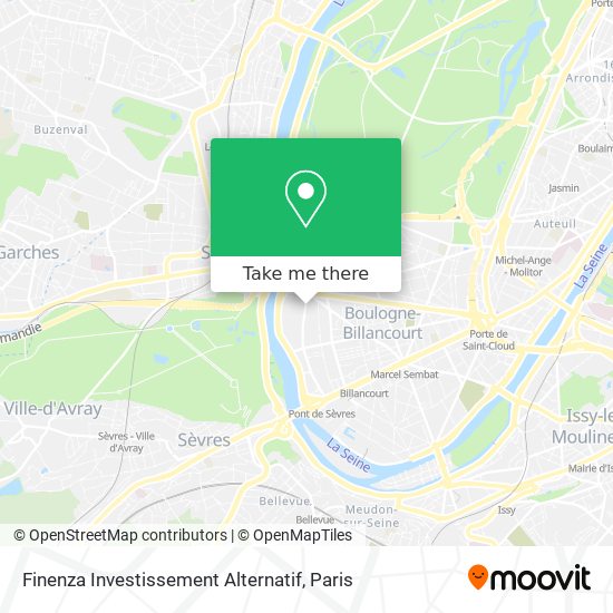 Finenza Investissement Alternatif map