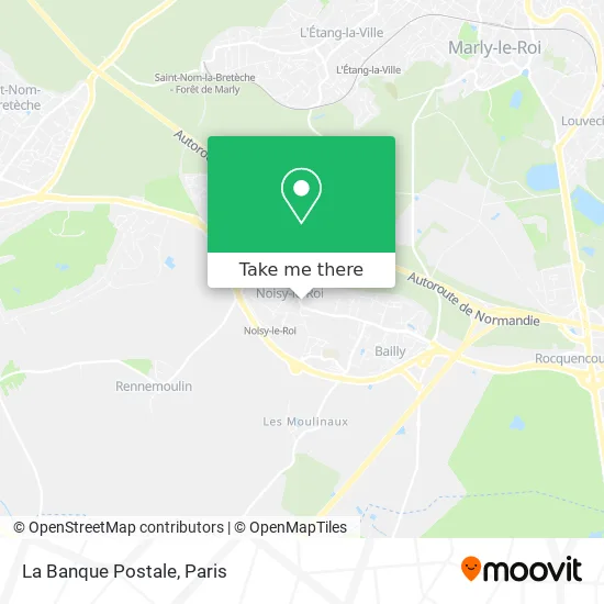 La Banque Postale map