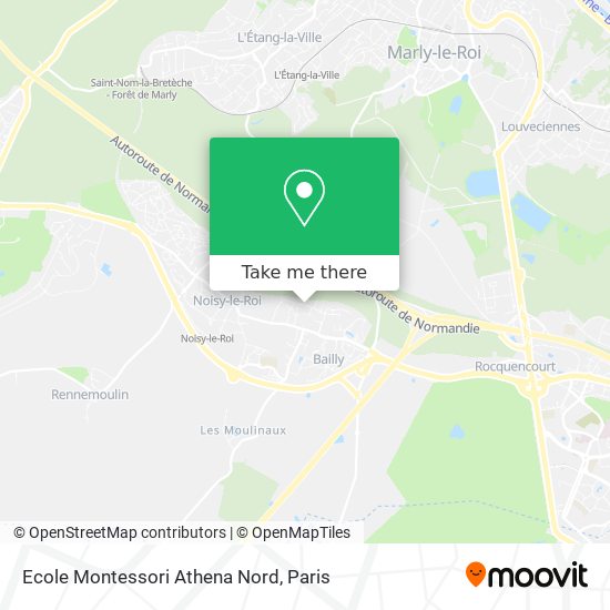 Ecole Montessori Athena Nord map