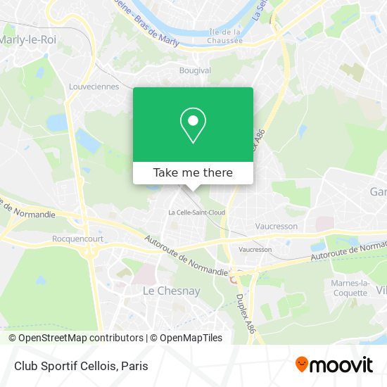 Mapa Club Sportif Cellois