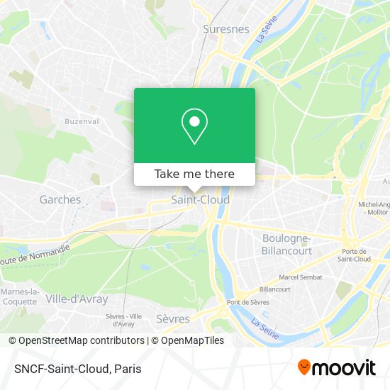 Mapa SNCF-Saint-Cloud