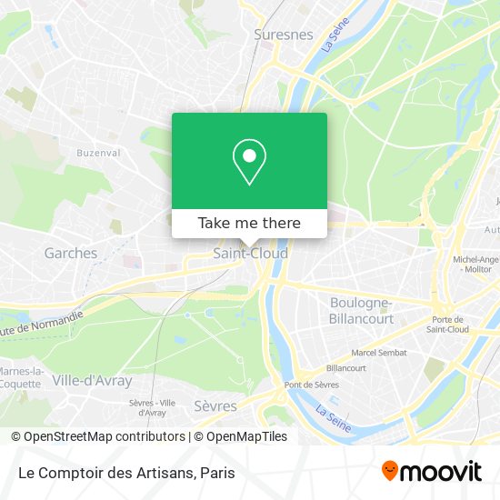 Le Comptoir des Artisans map