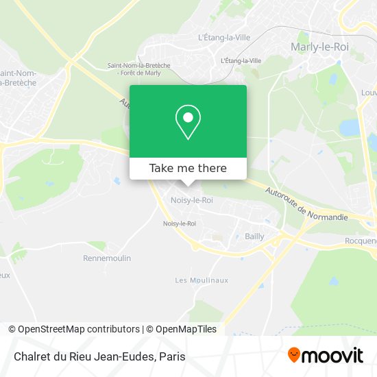Chalret du Rieu Jean-Eudes map