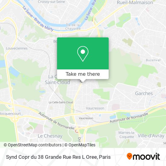 Synd Copr du 38 Grande Rue Res L Oree map