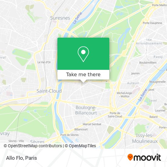 Allo Flo map