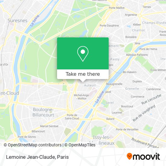 Mapa Lemoine Jean-Claude