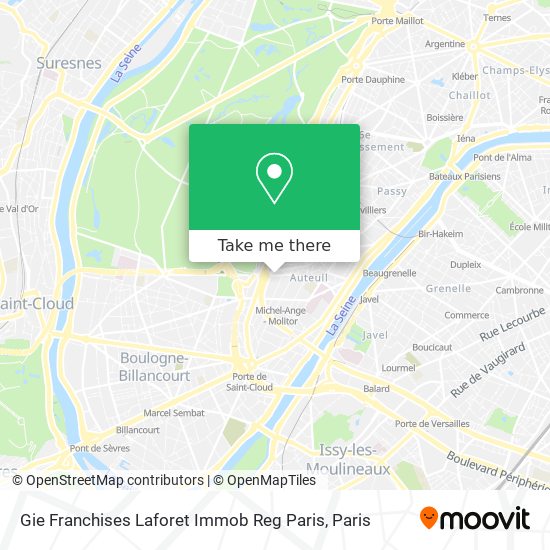 Mapa Gie Franchises Laforet Immob Reg Paris