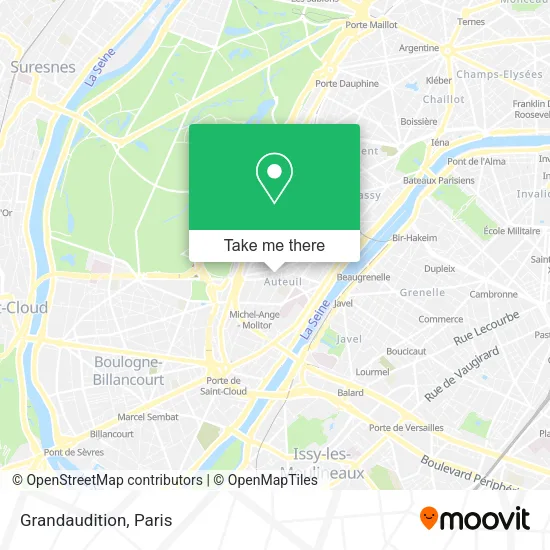 Grandaudition map