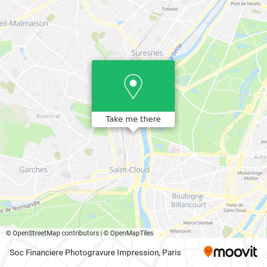 Soc Financiere Photogravure Impression map