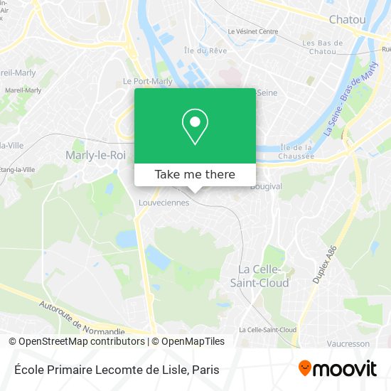 École Primaire Lecomte de Lisle map