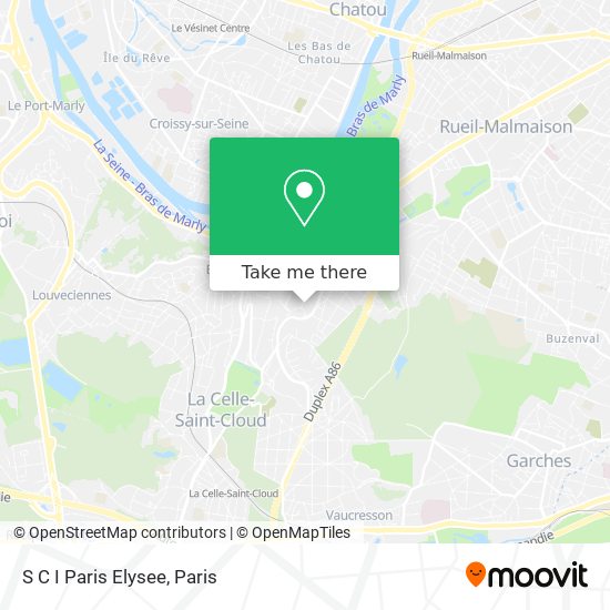 Mapa S C I Paris Elysee