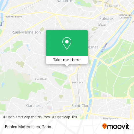 Ecoles Maternelles map