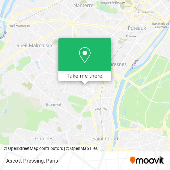 Ascott Pressing map