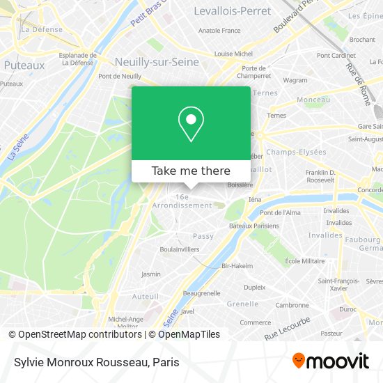Mapa Sylvie Monroux Rousseau