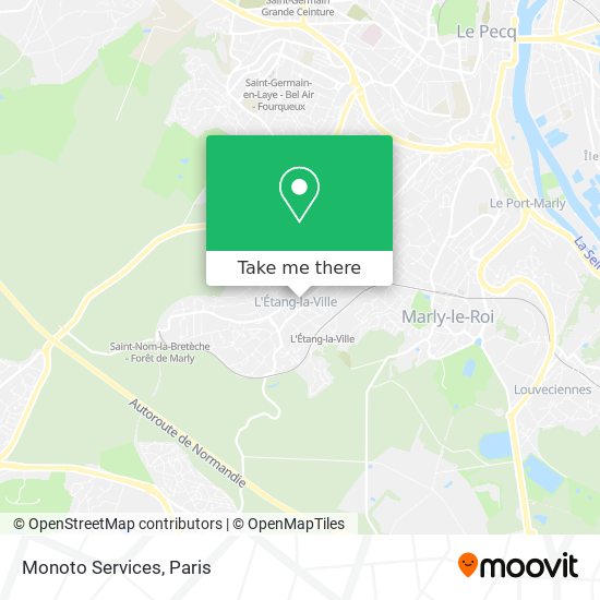 Mapa Monoto Services