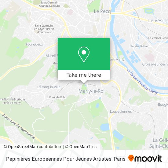 Pépinières Européennes Pour Jeunes Artistes map