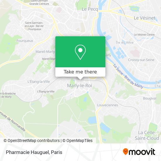 Mapa Pharmacie Hauguel