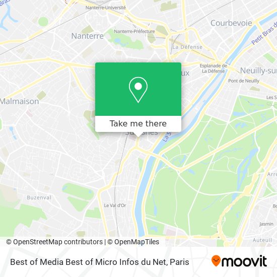 Mapa Best of Media Best of Micro Infos du Net