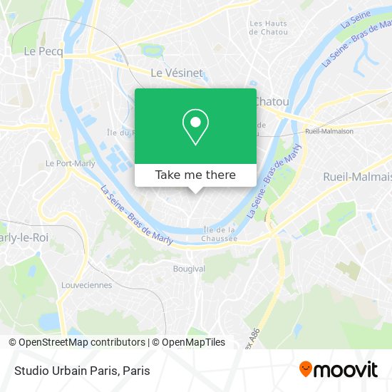 Mapa Studio Urbain Paris