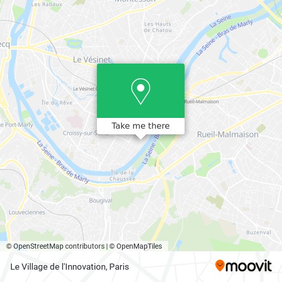 Le Village de l'Innovation map