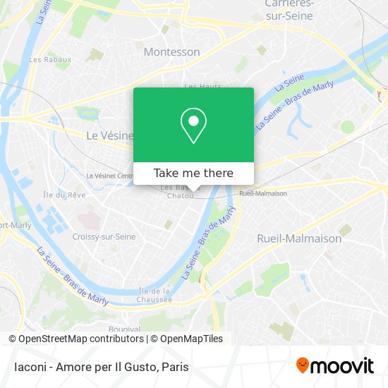 Iaconi - Amore per Il Gusto map