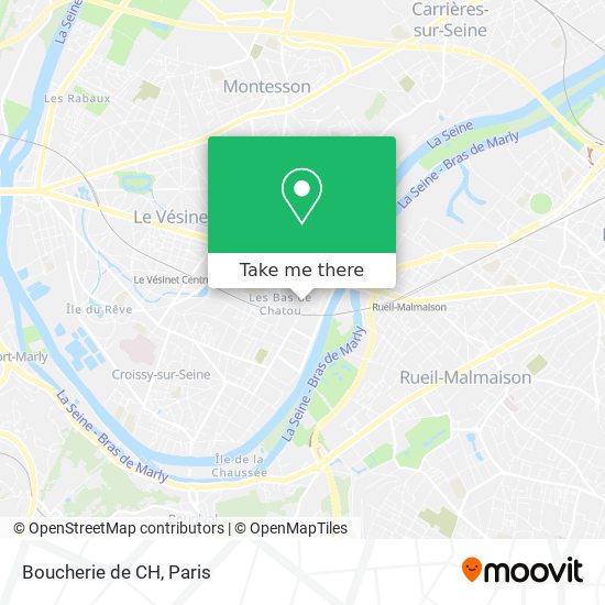 Boucherie de CH map