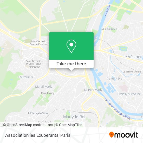 Mapa Association les Exuberants