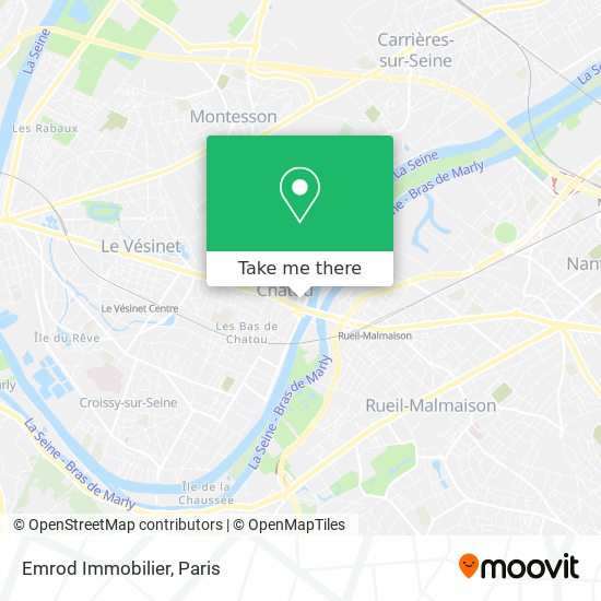 Emrod Immobilier map