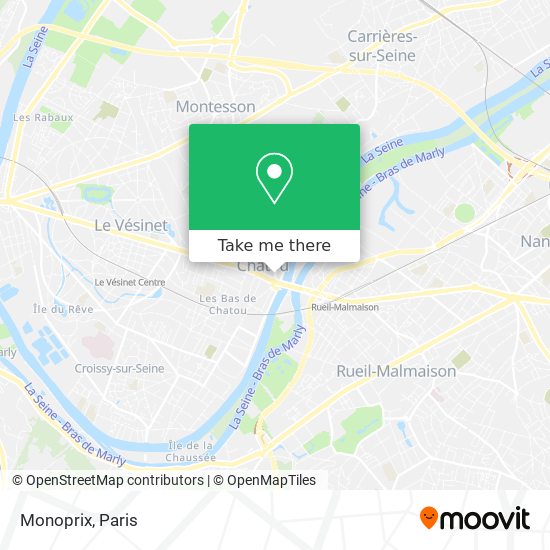 Monoprix map