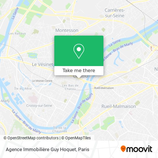 Agence Immobilière Guy Hoquet map