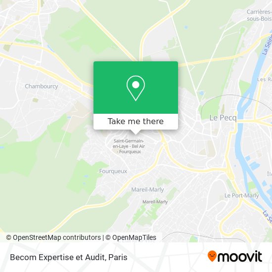 Becom Expertise et Audit map