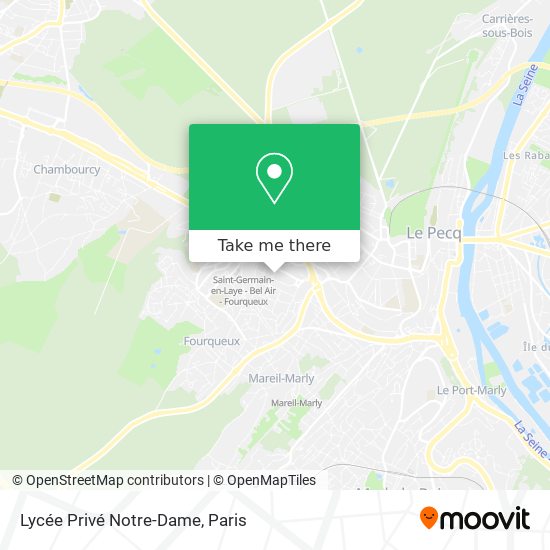 Lycée Privé Notre-Dame map