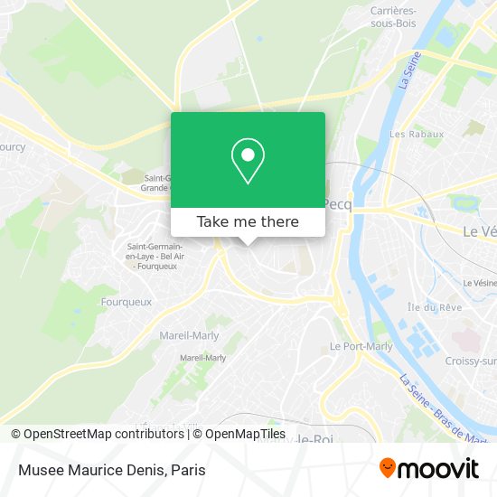 Mapa Musee Maurice Denis