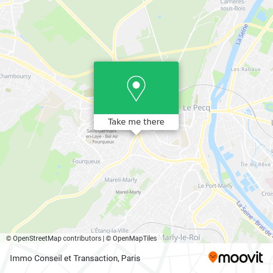 Immo Conseil et Transaction map