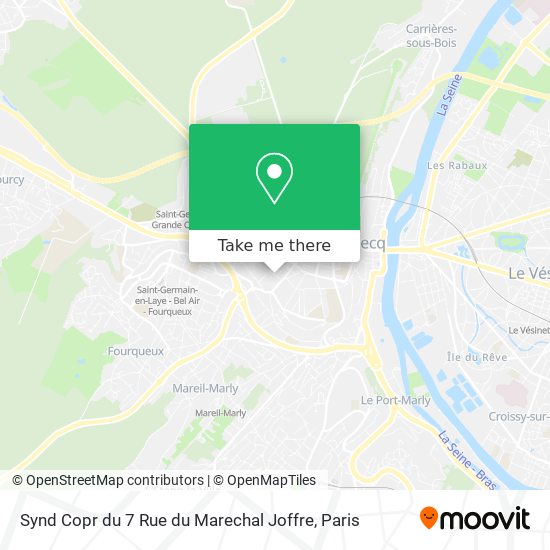 Synd Copr du 7 Rue du Marechal Joffre map