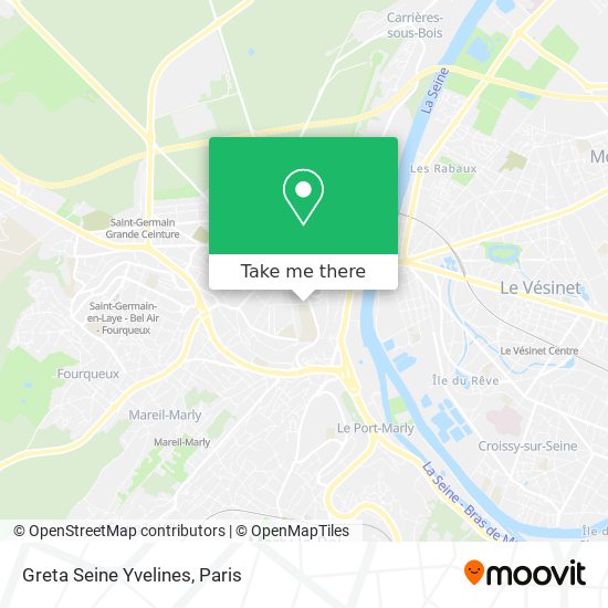 Greta Seine Yvelines map