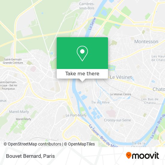 Bouvet Bernard map