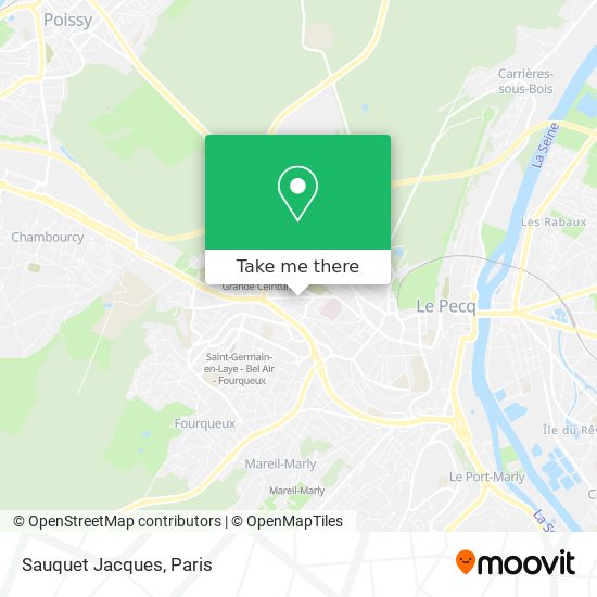 Mapa Sauquet Jacques