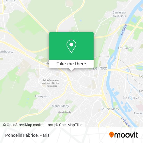 Poncelin Fabrice map